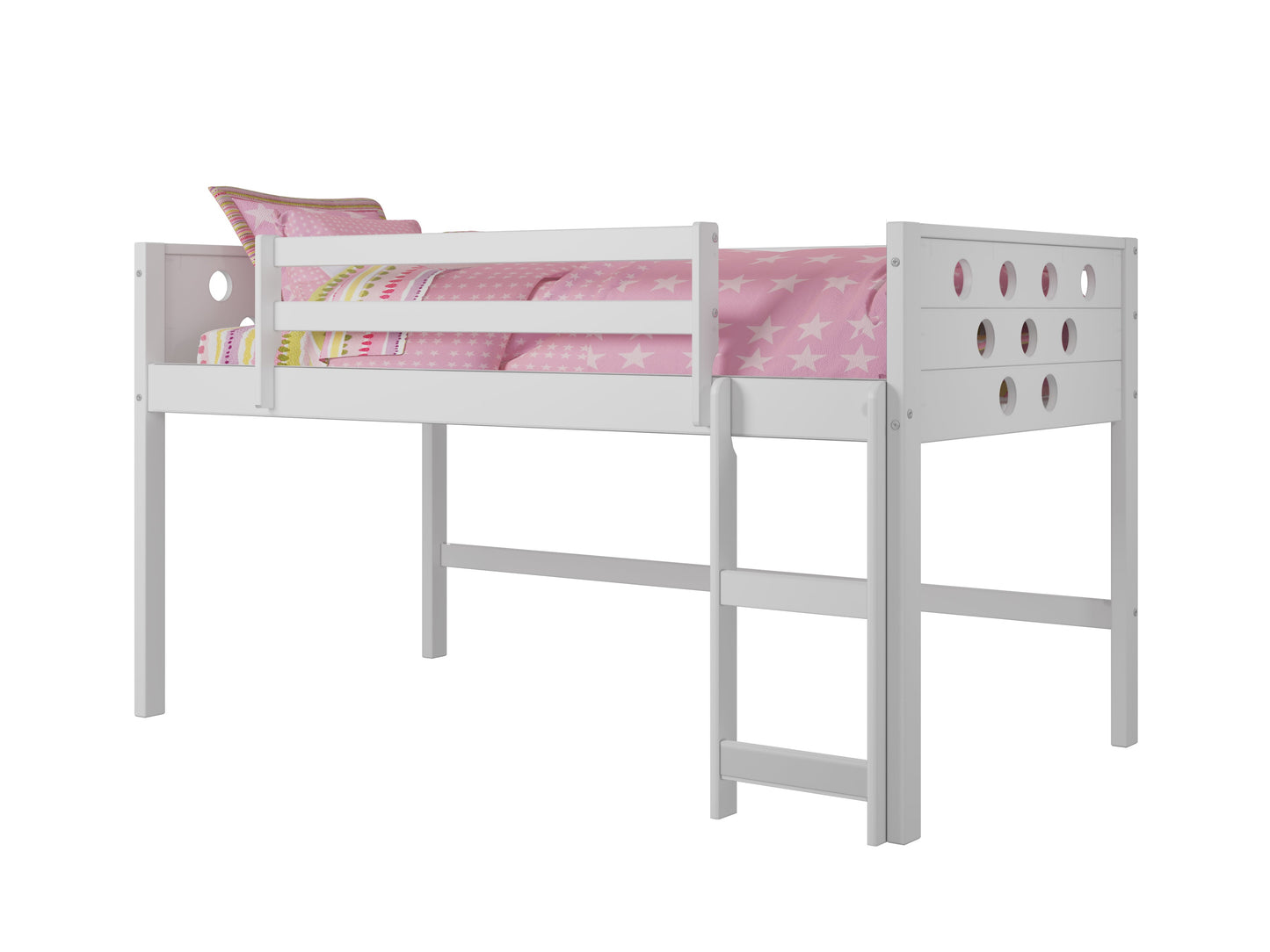 Circles Low Loft Bed