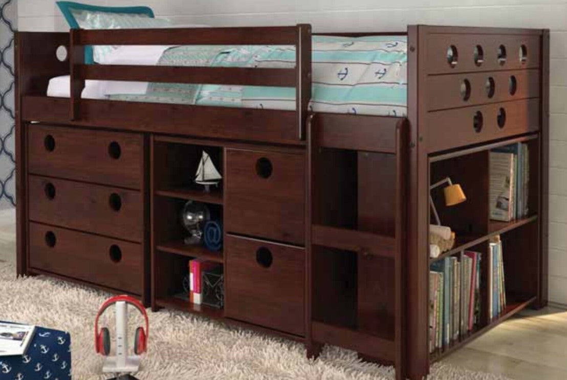 Twin Low Loft Bed
