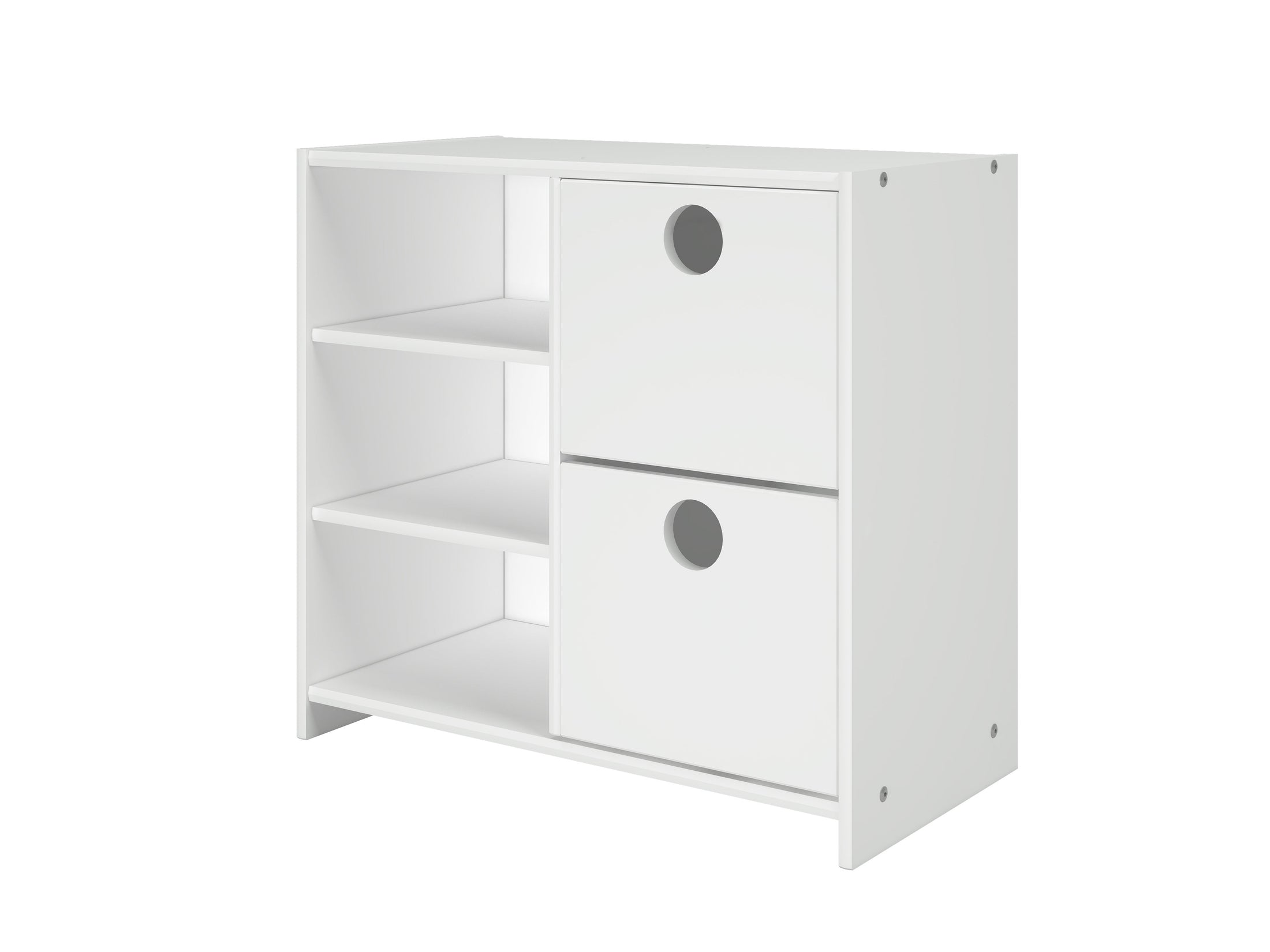 Circles 2 Drawer Chest with Shelf
