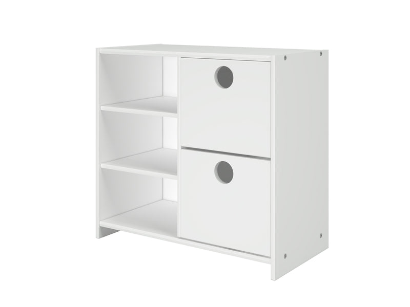 Circles 2 Drawer Chest with Shelf