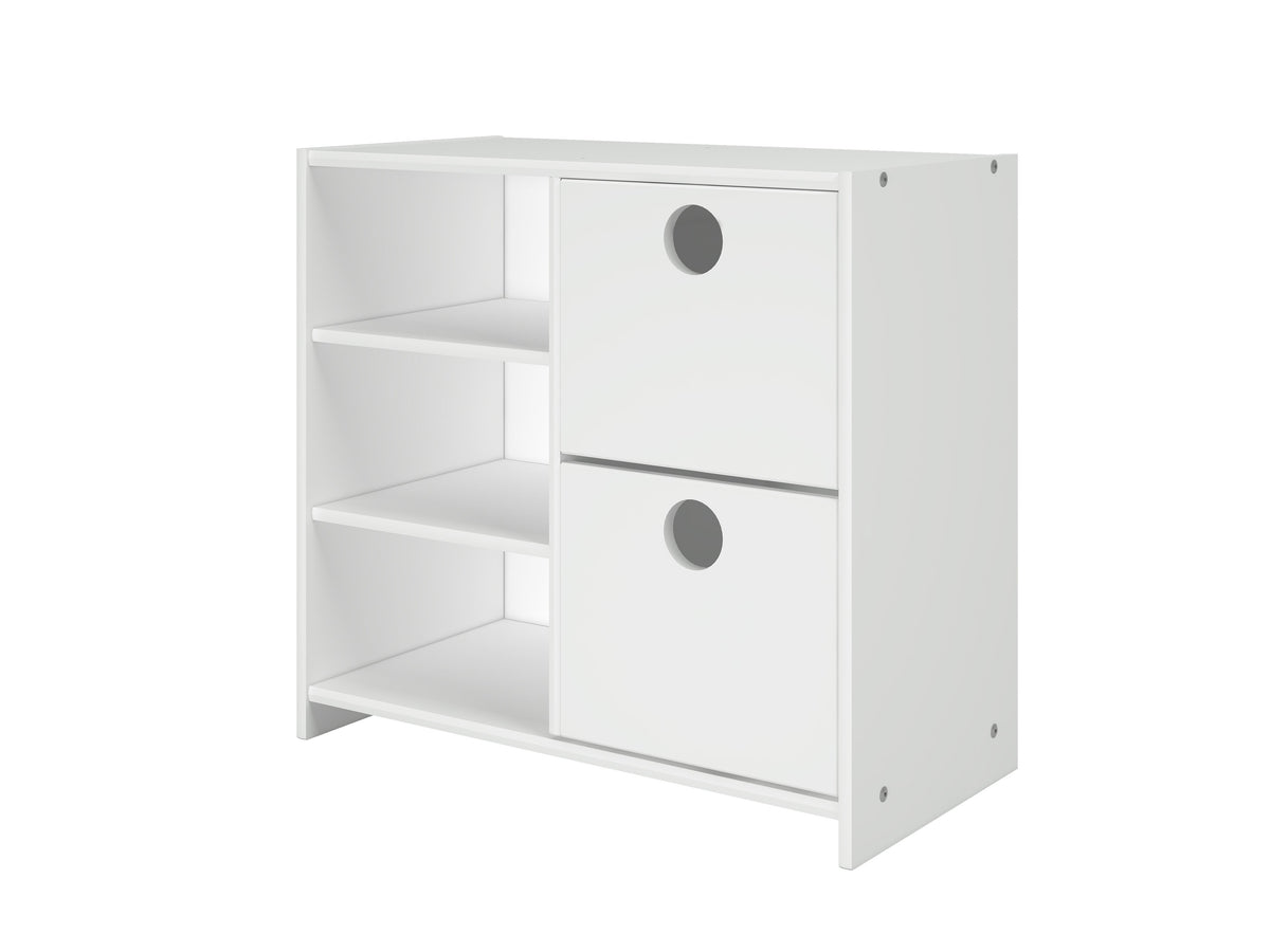 Circles 2 Drawer Chest with Shelf