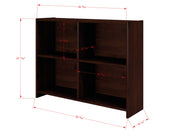 Circles Cappuccino Bookcase