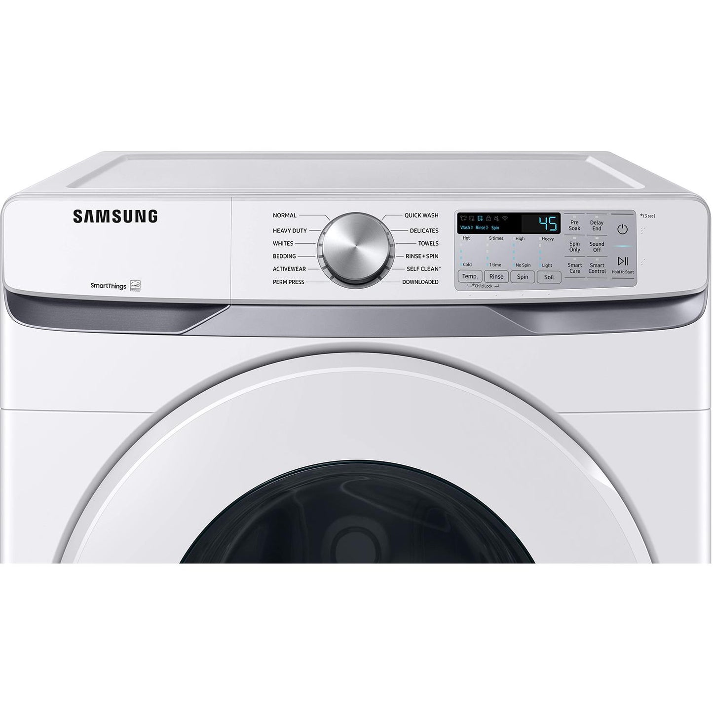  Samsung Front Loading Washer with SmartThings Wi-Fi WF51CG8000AWA5 IMAGE 2