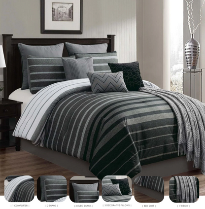 Brennan Comforter Set Bundle