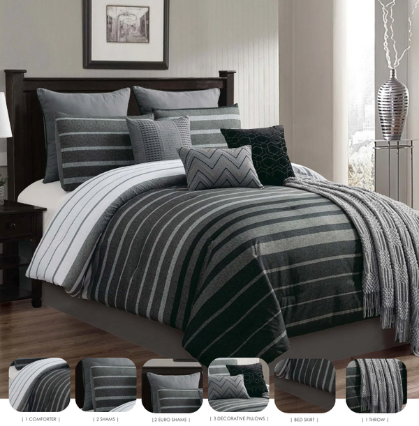 Brennan Comforter Set Bundle