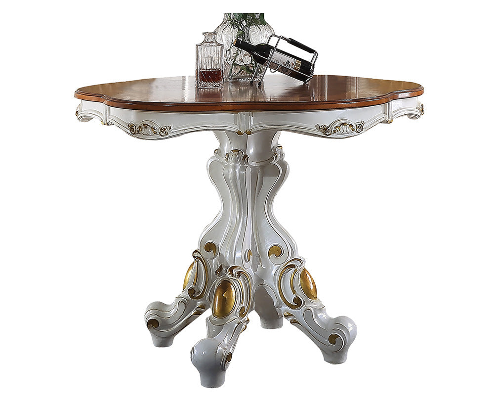 Mesa de comedor redonda Picardy de 122 cm de diámetro