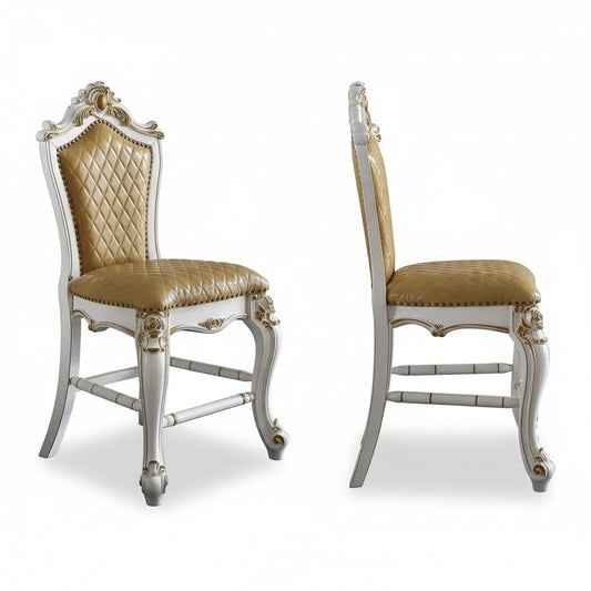 Picardy 48"H Upholstered Counter Height Chair (Set-2)