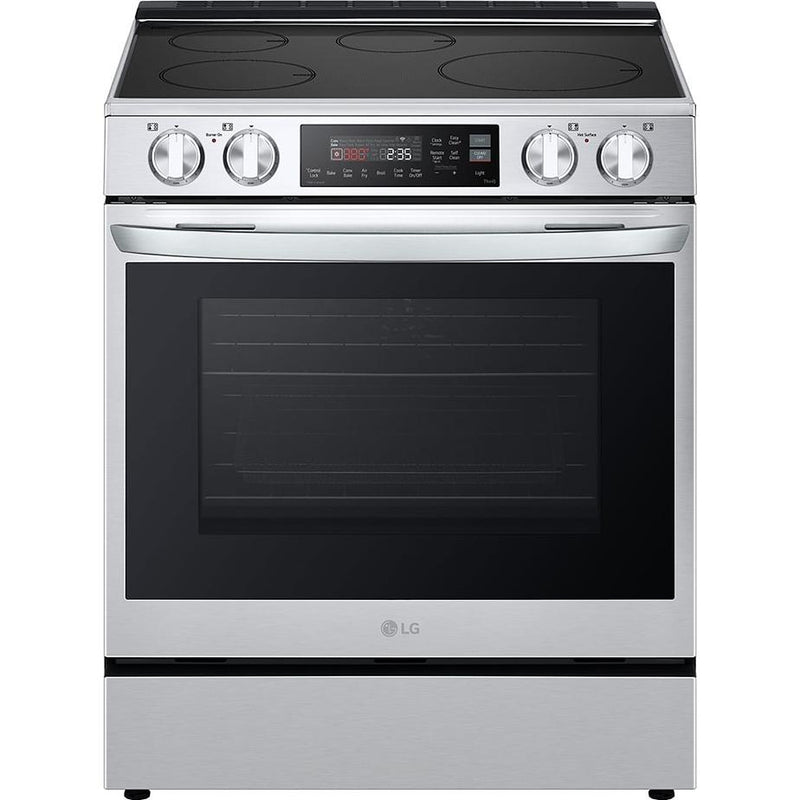 LG 30-inch Slide-in Induction Range with ProBake® Convection LSIL6334FE