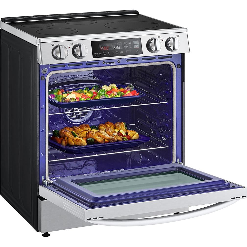 LG 30-inch Slide-in Induction Range with ProBake® Convection LSIL6334FE IMAGE 3
