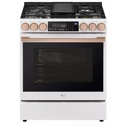  LG STUDIO Studio 30-inch Slide-in Gas Range with Convection Technology LSGS6338N IMAGE 1