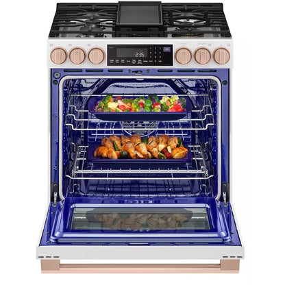  LG STUDIO Studio 30-inch Slide-in Gas Range with Convection Technology LSGS6338N IMAGE 2