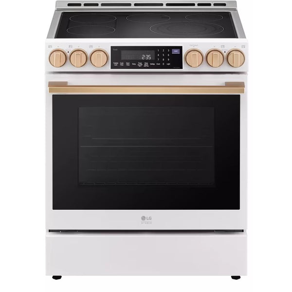 LG STUDIO 30-inch Freestanding Electric Slide-in Range with ProBake Convection ™ Technology LSES6338N