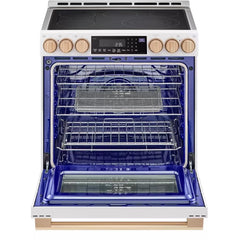  LG STUDIO 30-inch Freestanding Electric Slide-in Range with ProBake Convection ™ Technology LSES6338N IMAGE 2