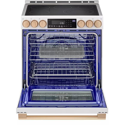  LG STUDIO 30-inch Freestanding Electric Slide-in Range with ProBake Convection ™ Technology LSES6338N IMAGE 2