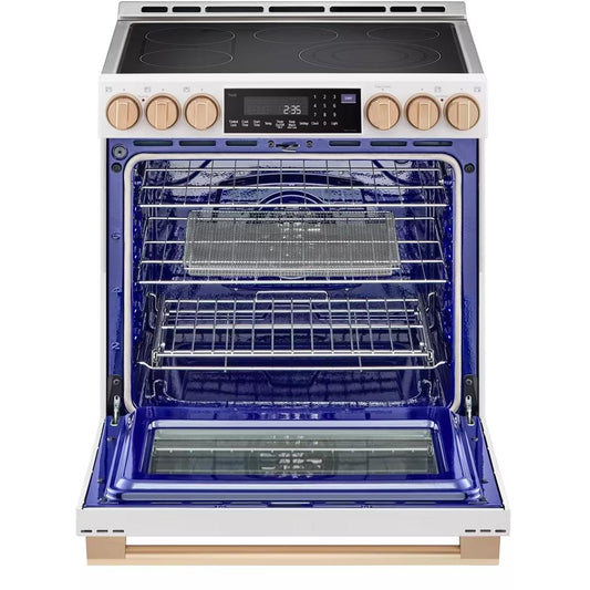  LG STUDIO 30-inch Freestanding Electric Slide-in Range with ProBake Convection ™ Technology LSES6338N IMAGE 2