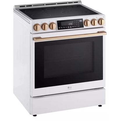  LG STUDIO 30-inch Freestanding Electric Slide-in Range with ProBake Convection ™ Technology LSES6338N IMAGE 3