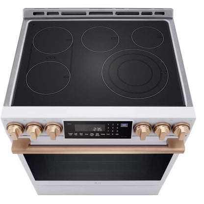  LG STUDIO 30-inch Freestanding Electric Slide-in Range with ProBake Convection ™ Technology LSES6338N IMAGE 5