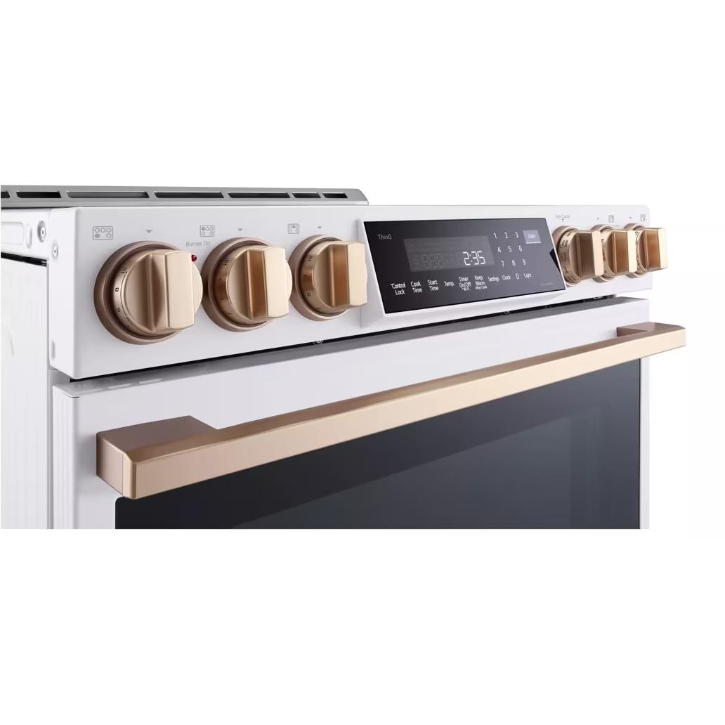  LG STUDIO 30-inch Freestanding Electric Slide-in Range with ProBake Convection ™ Technology LSES6338N IMAGE 6