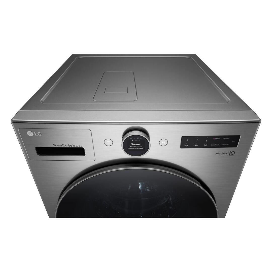  LG All-in-One Electric Laundry Center with Inverter HeatPump™ Technology WM6998HVA IMAGE 4