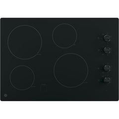 GE 30-inch Built-in Electric Cooktop JP3030DWBB IMAGE 1