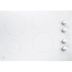 GE 30-inch Built-in Electric Cooktop JP3030TWWW IMAGE 1