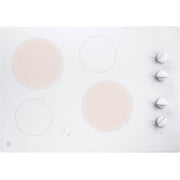  GE 30-inch Built-in Electric Cooktop JP3030TWWW IMAGE 2