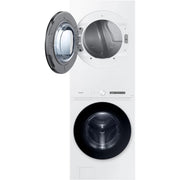  Samsung Stacked Washer/Dryer Electric Laundry Center with Wi-Fi WH46DBH100EWA3 IMAGE 2