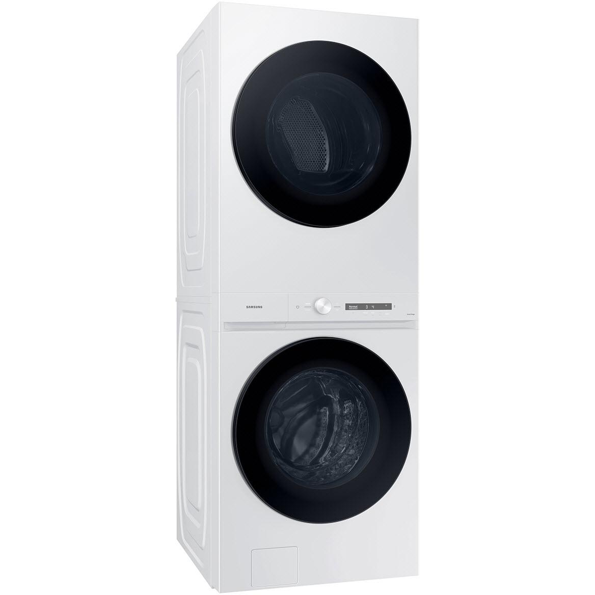  Samsung Stacked Washer/Dryer Electric Laundry Center with Wi-Fi WH46DBH100EWA3 IMAGE 3
