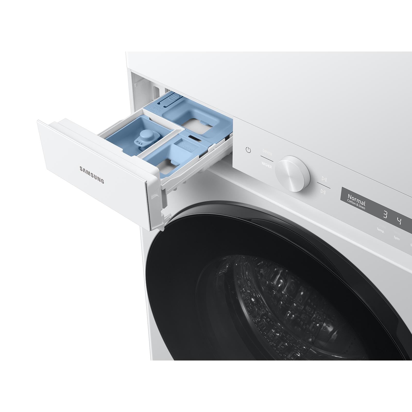  Samsung Stacked Washer/Dryer Electric Laundry Center with Wi-Fi WH46DBH100EWA3 IMAGE 6