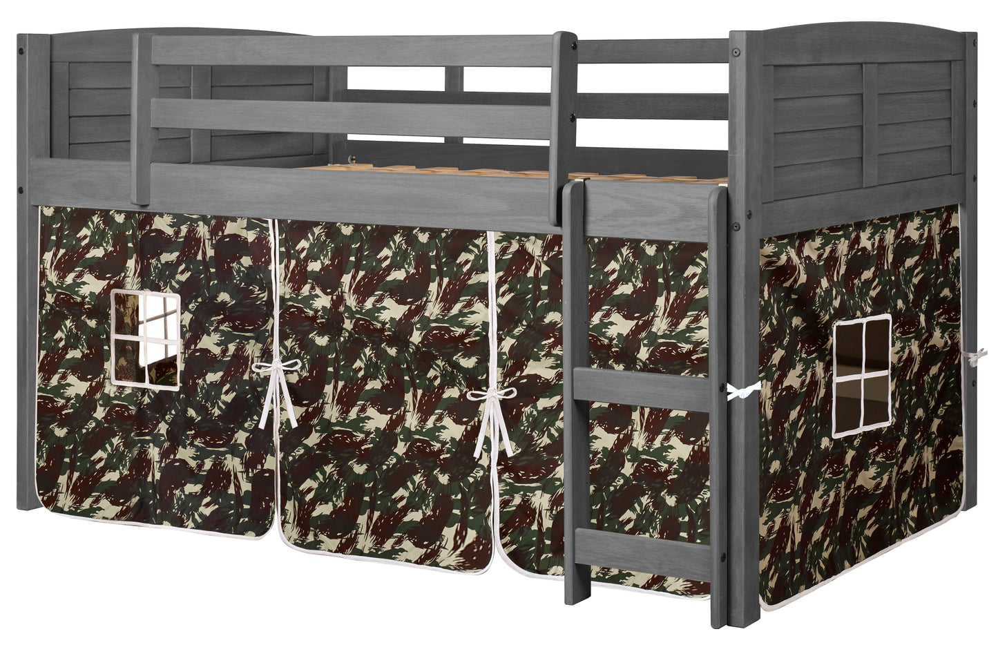 Loft bajo modular con rejilla