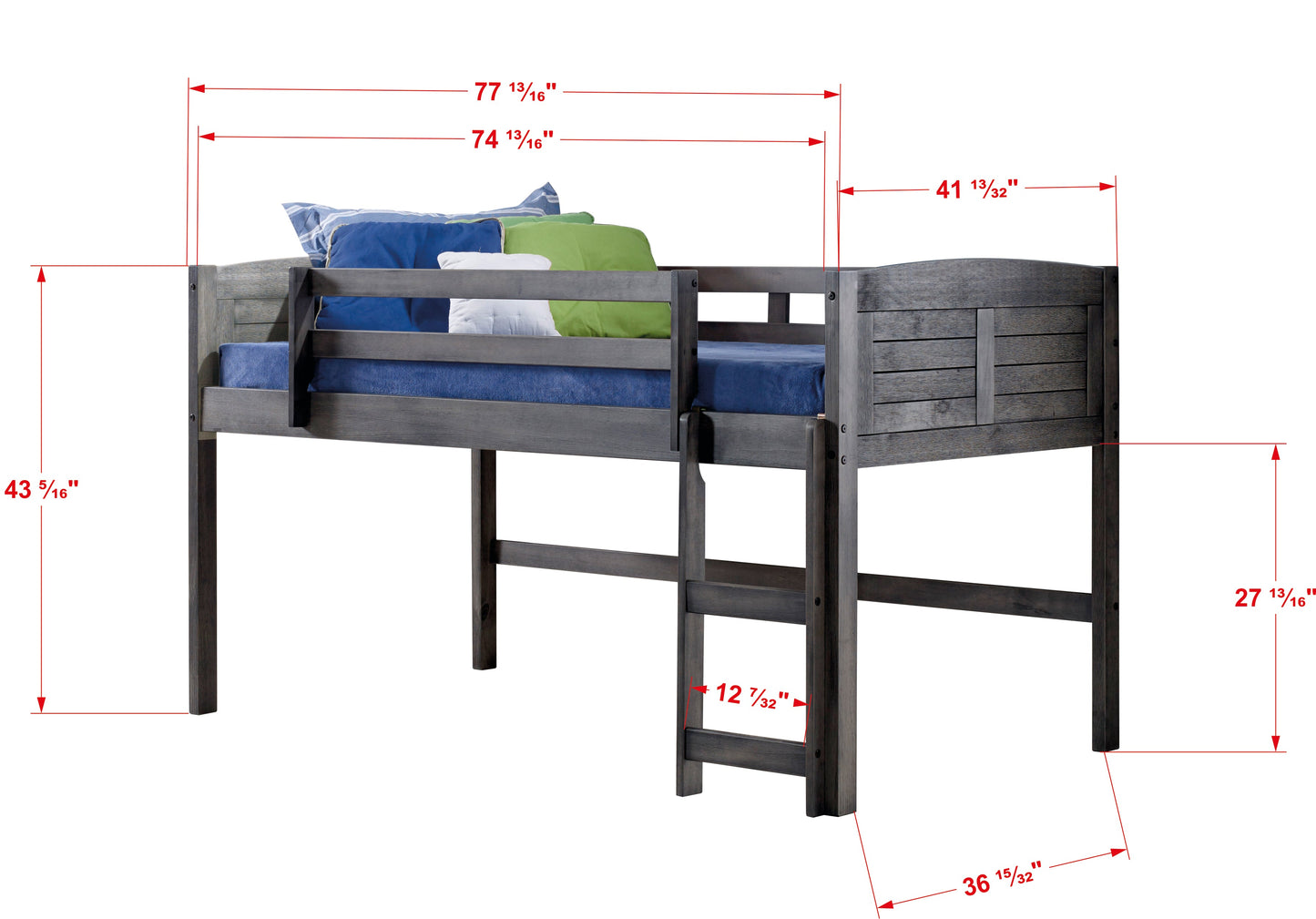 Loft bajo modular con rejilla