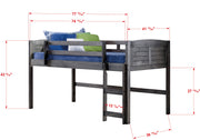 Loft bajo modular con rejilla