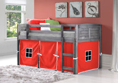 Loft bajo modular con rejilla
