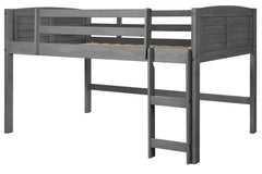 Louver Low Loft Bed