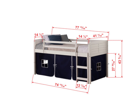Loft bajo modular con rejilla