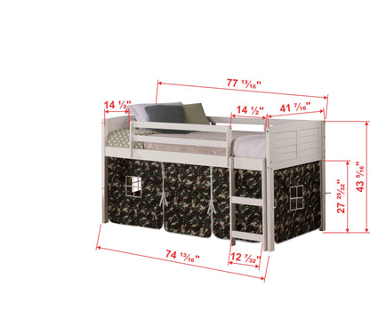 Loft bajo modular con rejilla