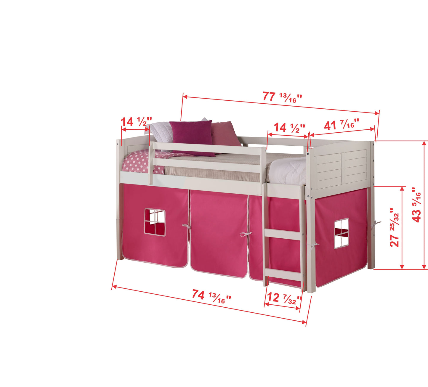 Loft bajo modular con rejilla