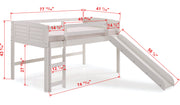 Loft bajo modular con rejilla