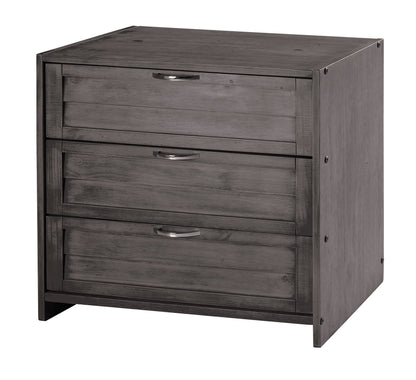Louver 3 Drawer Chest