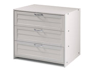 Louver 3 Drawer Chest