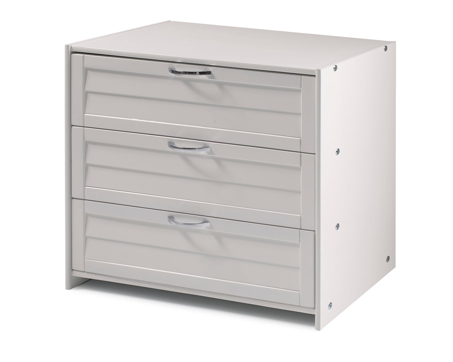 Louver 3 Drawer Chest
