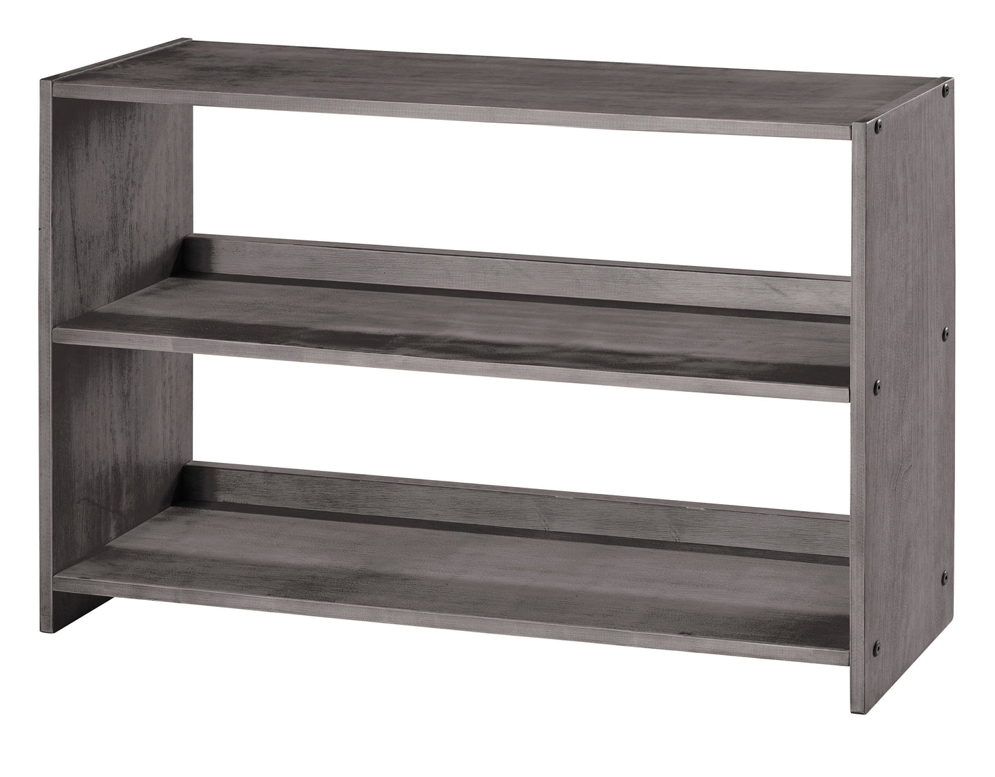 Louver Anique Grey Bookcase
