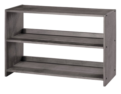 Louver Anique Grey Bookcase