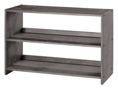 Louver Anique Grey Bookcase