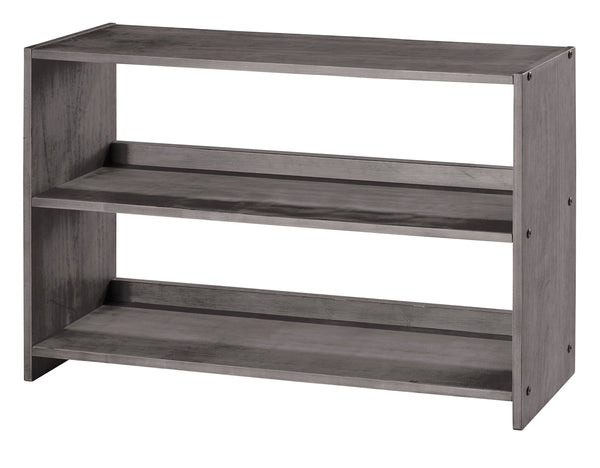 Louver Anique Grey Bookcase