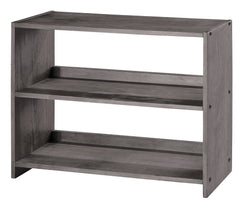 Librería pequeña Louver gris antiguo