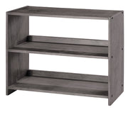 Librería pequeña Louver gris antiguo
