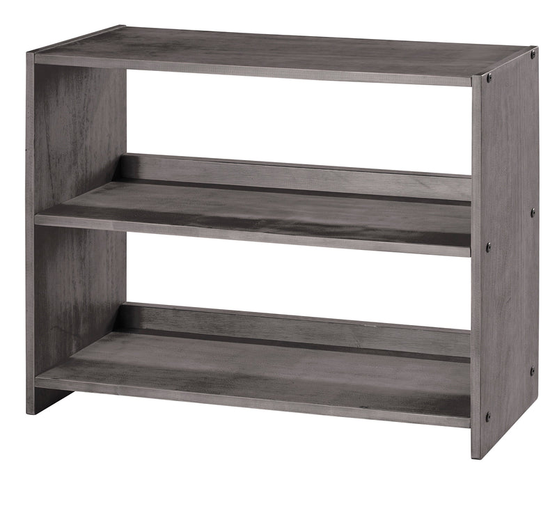 Librería pequeña Louver gris antiguo
