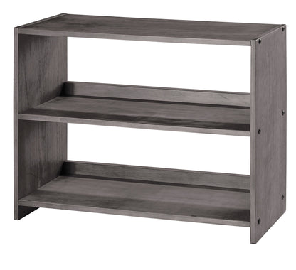 Librería pequeña Louver gris antiguo