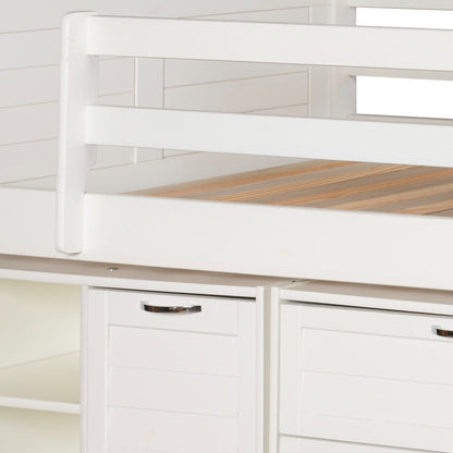 Loft bajo modular con rejilla